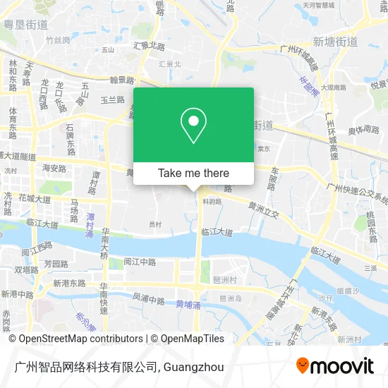 广州智品网络科技有限公司 map