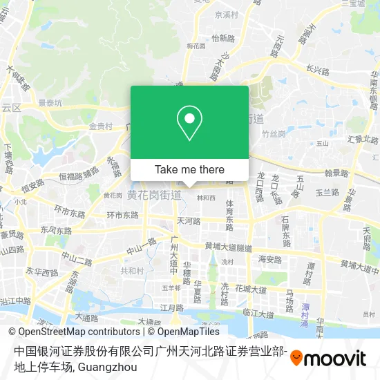中国银河证券股份有限公司广州天河北路证券营业部-地上停车场 map