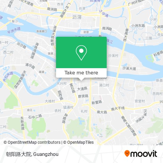 朝阳路大院 map