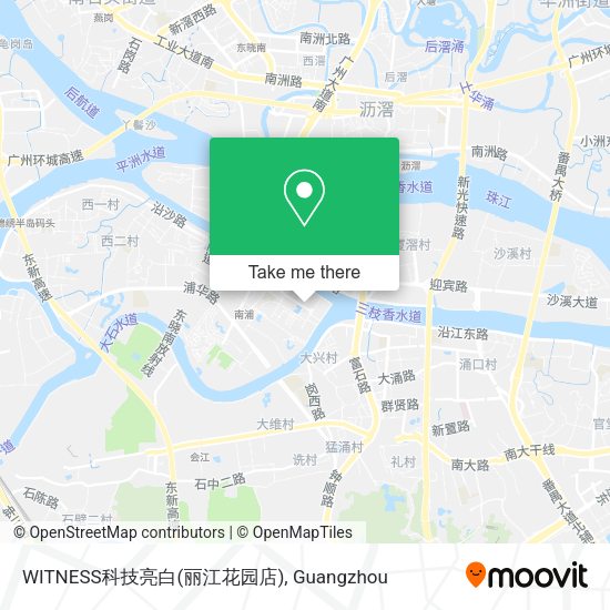 WITNESS科技亮白(丽江花园店) map