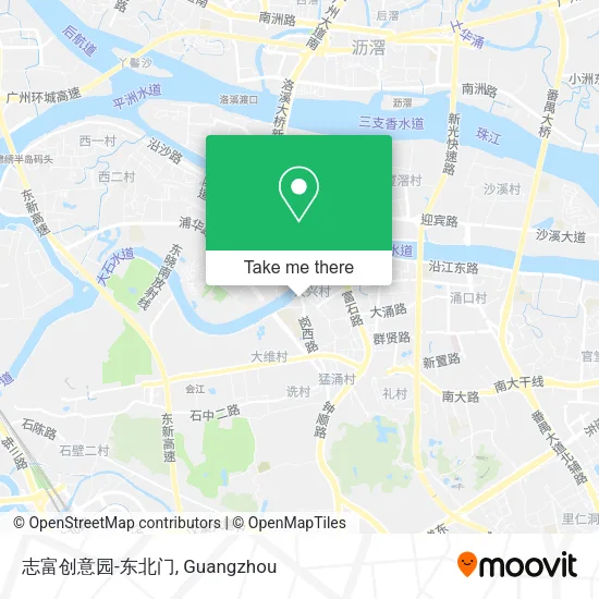 志富创意园-东北门 map