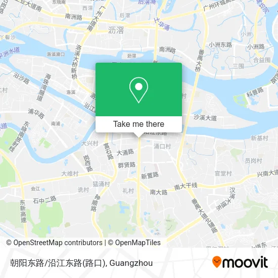 朝阳东路/沿江东路(路口) map