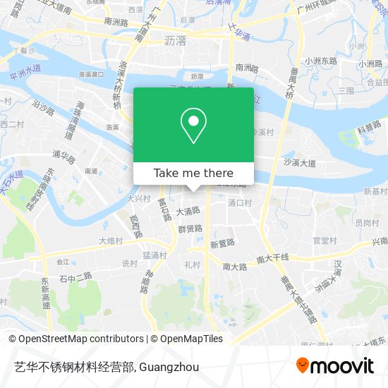 艺华不锈钢材料经营部 map