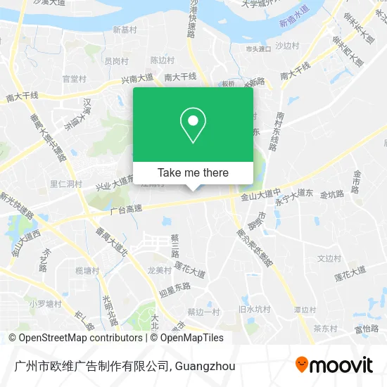 广州市欧维广告制作有限公司 map