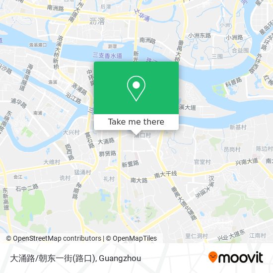 大涌路/朝东一街(路口) map