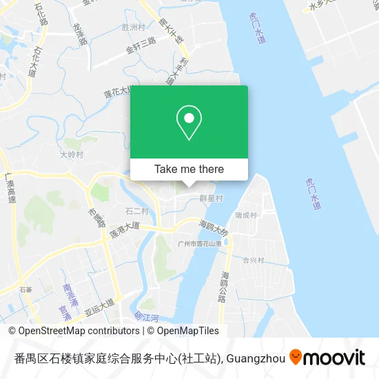 番禺区石楼镇家庭综合服务中心(社工站) map