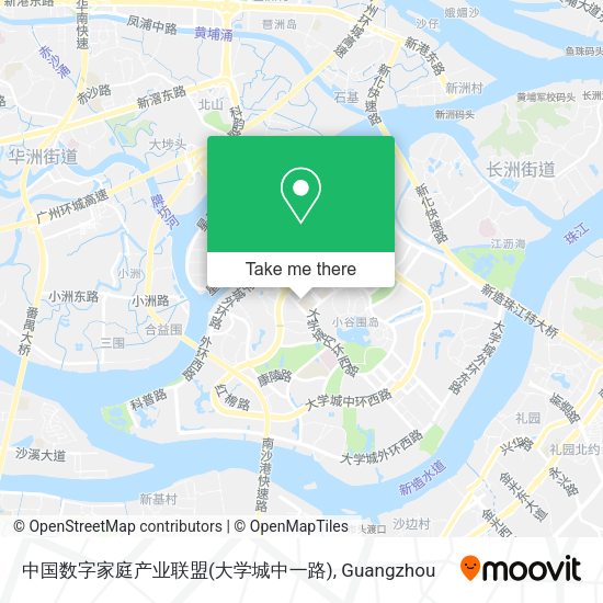 中国数字家庭产业联盟(大学城中一路) map