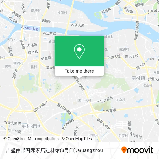 吉盛伟邦国际家居建材馆(3号门) map