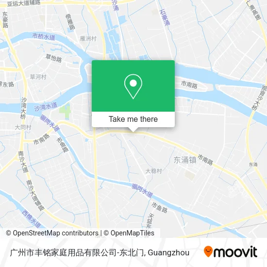 广州市丰铭家庭用品有限公司-东北门 map