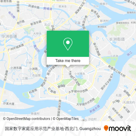 国家数字家庭应用示范产业基地-西北门 map
