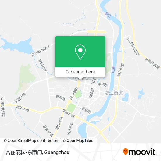 富丽花园-东南门 map