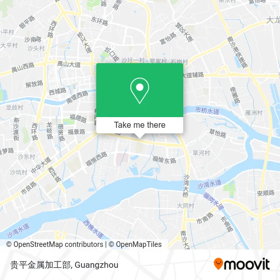 贵平金属加工部 map