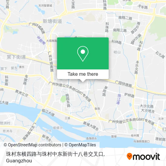 珠村东横四路与珠村中东新街十八巷交叉口 map
