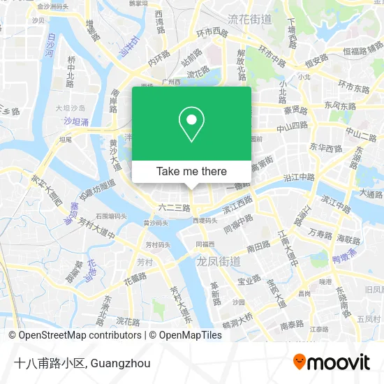 十八甫路小区 map