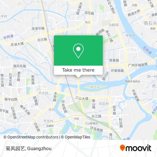 菊凤园艺 map