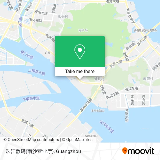 珠江数码(南沙营业厅) map