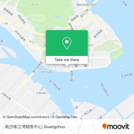 南沙珠江湾销售中心 map
