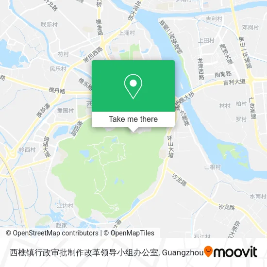 西樵镇行政审批制作改革领导小组办公室 map