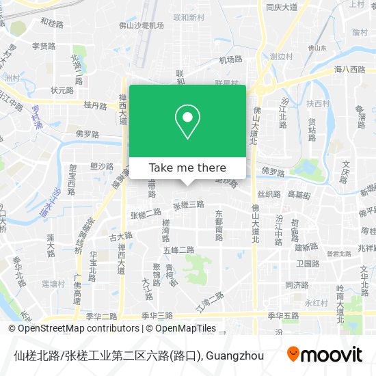 仙槎北路/张槎工业第二区六路(路口) map