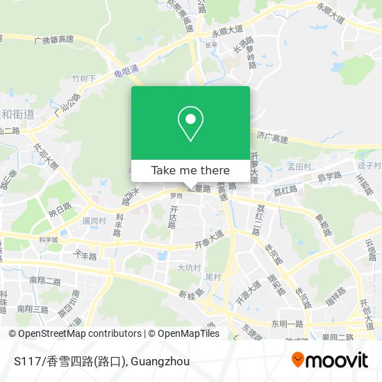S117/香雪四路(路口) map