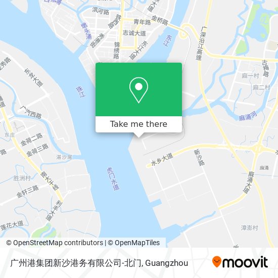 广州港集团新沙港务有限公司-北门 map