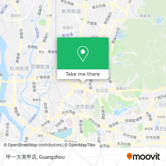 甲一方美甲店 map