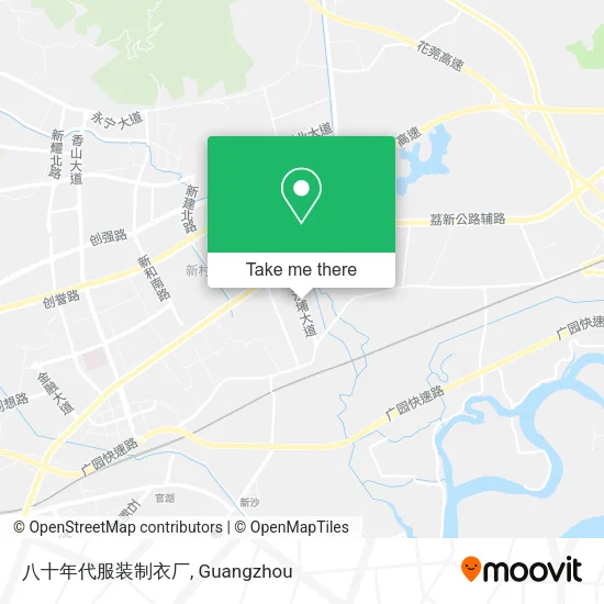 八十年代服装制衣厂 map