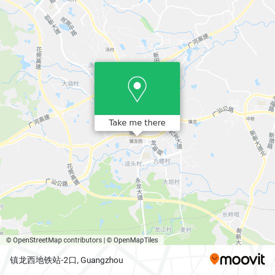 镇龙西地铁站-2口 map