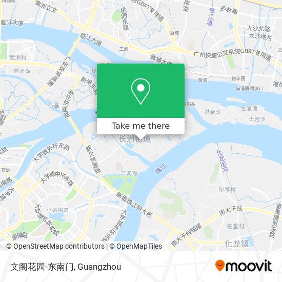 文阁花园-东南门 map