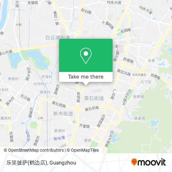乐笑披萨(鹤边店) map