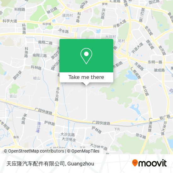 天应隆汽车配件有限公司 map