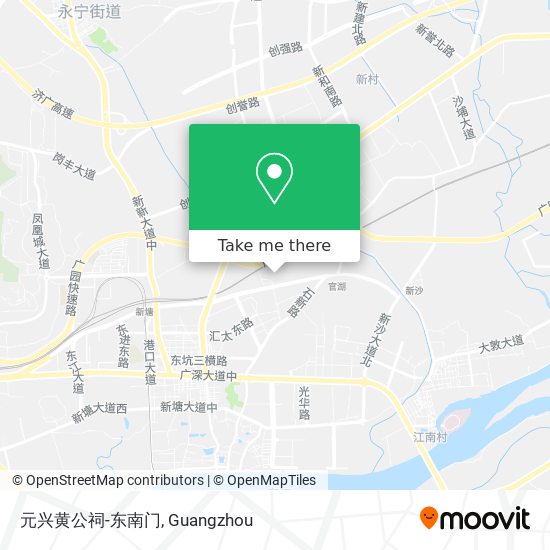 元兴黄公祠-东南门 map