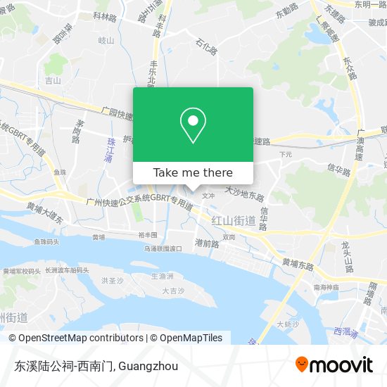 东溪陆公祠-西南门 map