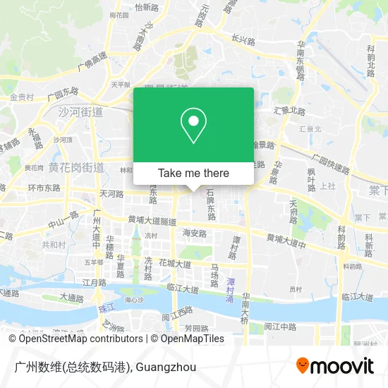 广州数维(总统数码港) map