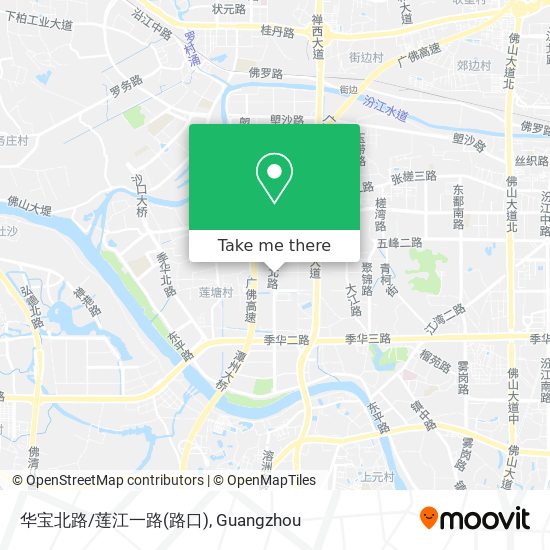 华宝北路/莲江一路(路口) map