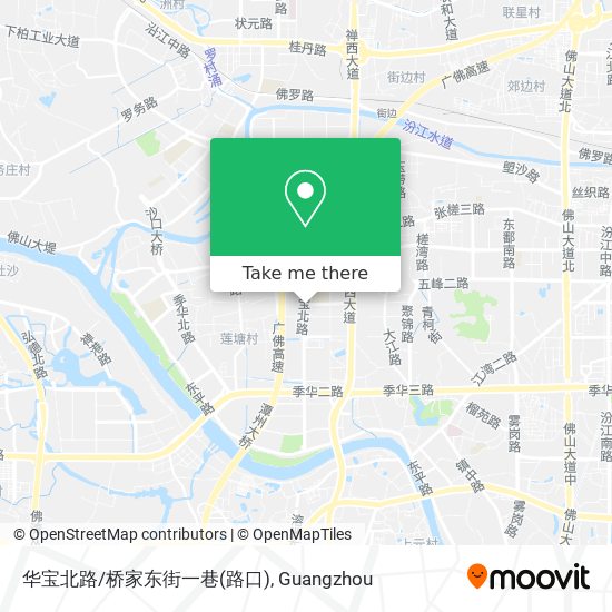 华宝北路/桥家东街一巷(路口) map