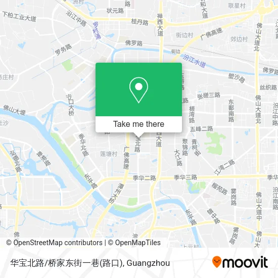 华宝北路/桥家东街一巷(路口) map