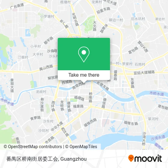 番禺区桥南街居委工会 map