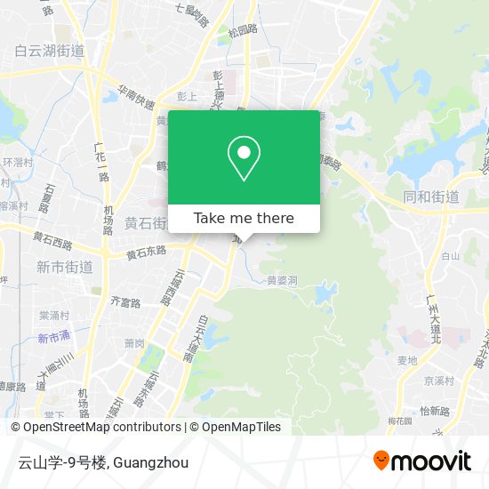 云山学-9号楼 map