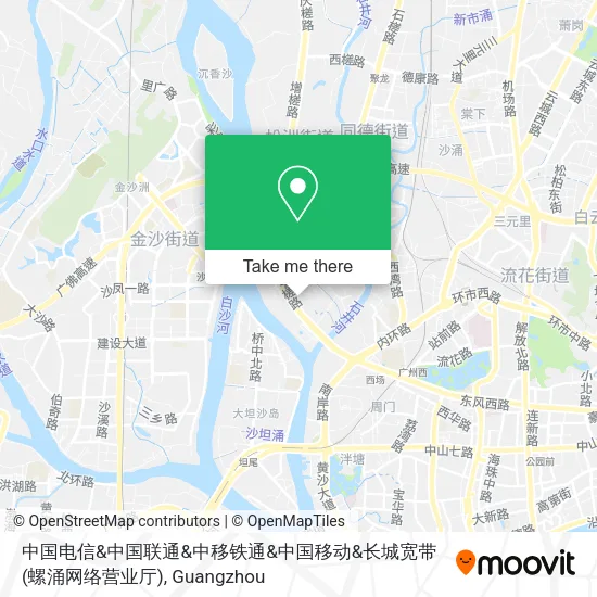 中国电信&中国联通&中移铁通&中国移动&长城宽带(螺涌网络营业厅) map