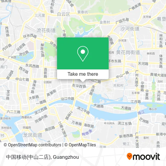 中国移动(中山二店) map