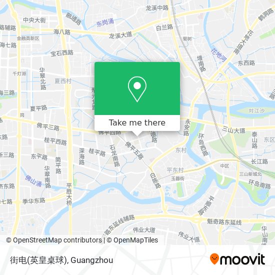 街电(英皇桌球) map