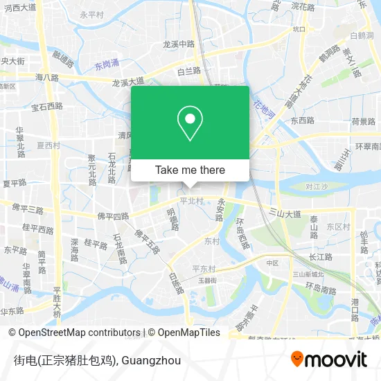 街电(正宗猪肚包鸡) map