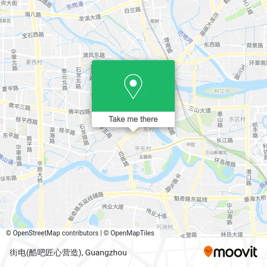 街电(酷吧匠心营造) map