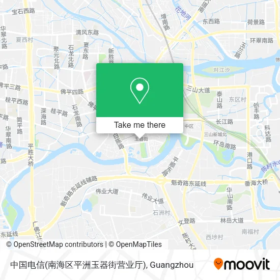 中国电信(南海区平洲玉器街营业厅) map