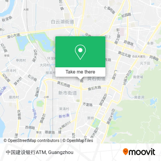 中国建设银行ATM map