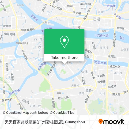 天天百家盆栽蔬菜(广州碧桂园店) map
