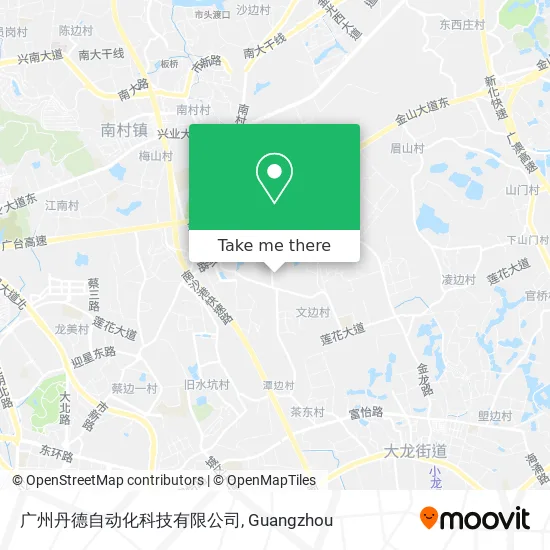 广州丹德自动化科技有限公司 map