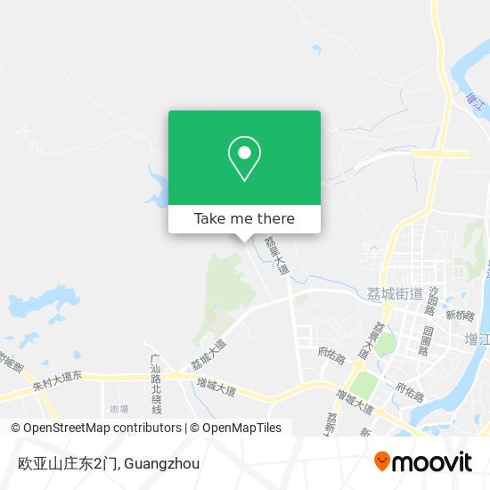 欧亚山庄东2门 map