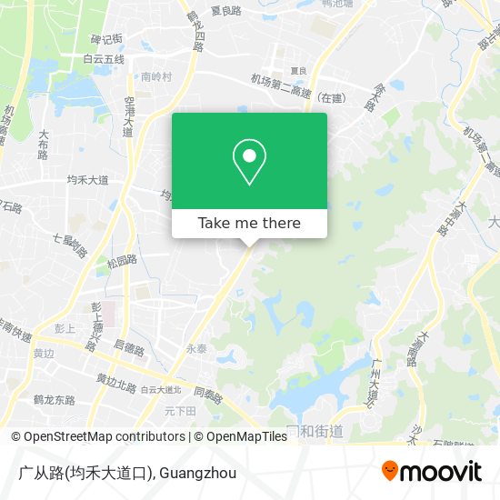广从路(均禾大道口) map